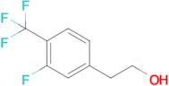 2-(3-Fluoro-4-(trifluoromethyl)phenyl)ethan-1-ol