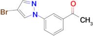1-(3-(4-Bromo-1H-pyrazol-1-yl)phenyl)ethanone