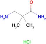 3-Amino-2,2-dimethylpropanamide hydrochloride