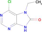 6-Chloro-7-ethyl-7,9-dihydro-8H-purin-8-one