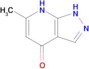 6-methyl-1H,4H,7H-pyrazolo[3,4-b]pyridin-4-one