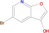 5-bromofuro[2,3-b]pyridin-3-ol