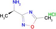 (R)-1-(5-Methyl-1,2,4-oxadiazol-3-yl)ethan-1-amine hydrochloride