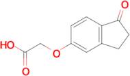 2-((1-Oxo-2,3-dihydro-1H-inden-5-yl)oxy)acetic acid