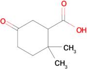 2,2-Dimethyl-5-oxocyclohexane-1-carboxylic acid