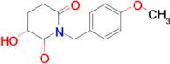 (R)-3-Hydroxy-1-(4-methoxybenzyl)piperidine-2,6-dione