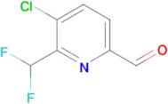 5-Chloro-6-(difluoromethyl)picolinaldehyde