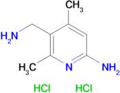 5-(Aminomethyl)-4,6-dimethylpyridin-2-amine dihydrochloride