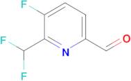 6-(Difluoromethyl)-5-fluoropicolinaldehyde