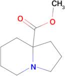 Methyl octahydroindolizine-8a-carboxylate