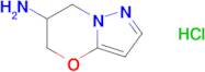 6,7-Dihydro-5H-pyrazolo[5,1-b][1,3]oxazin-6-amine hydrochloride