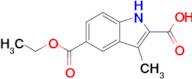 5-(Ethoxycarbonyl)-3-methyl-1H-indole-2-carboxylic acid