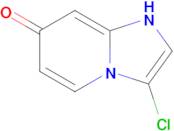 3-chloro-1H,7H-imidazo[1,2-a]pyridin-7-one