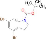 tert-Butyl 4,6-dibromoindoline-1-carboxylate