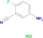 5-Amino-2-fluorobenzonitrile hydrochloride