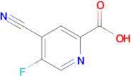 4-Cyano-5-fluoropicolinic acid