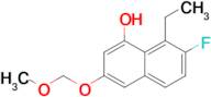 8-Ethyl-7-fluoro-3-(methoxymethoxy)naphthalen-1-ol