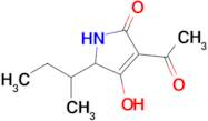 3-Acetyl-5-(sec-butyl)-4-hydroxy-1,5-dihydro-2H-pyrrol-2-one