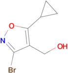 (3-Bromo-5-cyclopropylisoxazol-4-yl)methanol