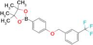 4,4,5,5-Tetramethyl-2-(4-((3-(trifluoromethyl)benzyl)oxy)phenyl)-1,3,2-dioxaborolane