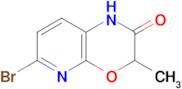 6-Bromo-3-methyl-1H-pyrido[2,3-b][1,4]oxazin-2(3H)-one