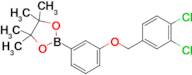 2-(3-((3,4-Dichlorobenzyl)oxy)phenyl)-4,4,5,5-tetramethyl-1,3,2-dioxaborolane