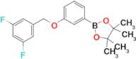 2-(3-((3,5-Difluorobenzyl)oxy)phenyl)-4,4,5,5-tetramethyl-1,3,2-dioxaborolane