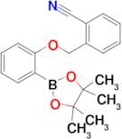 2-((2-(4,4,5,5-Tetramethyl-1,3,2-dioxaborolan-2-yl)phenoxy)methyl)benzonitrile