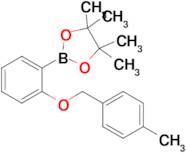 4,4,5,5-Tetramethyl-2-(2-((4-methylbenzyl)oxy)phenyl)-1,3,2-dioxaborolane