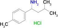 3-Methyl-1-(p-tolyl)butan-1-amine hydrochloride