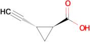 (1S,2S)-2-Ethynylcyclopropanecarboxylic acid