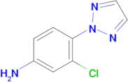 3-Chloro-4-(2H-1,2,3-triazol-2-yl)aniline