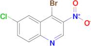 4-Bromo-6-chloro-3-nitroquinoline