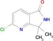 2-Chloro-7,7-dimethyl-6,7-dihydro-5H-pyrrolo[3,4-b]pyridin-5-one