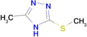 3-methyl-5-(methylsulfanyl)-4H-1,2,4-triazole