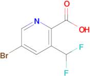 5-Bromo-3-(difluoromethyl)picolinic acid