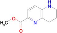 Methyl 5,6,7,8-tetrahydro-1,5-naphthyridine-2-carboxylate