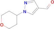 1-(Tetrahydro-2H-pyran-4-yl)-1H-pyrazole-4-carbaldehyde