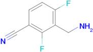 3-(Aminomethyl)-2,4-difluorobenzonitrile