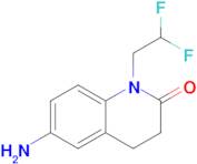 6-Amino-1-(2,2-difluoroethyl)-3,4-dihydroquinolin-2(1H)-one