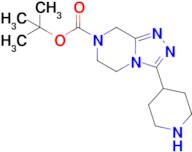 Tert-Butyl 3-(piperidin-4-yl)-5,6-dihydro-[1,2,4]triazolo[4,3-a]pyrazine-7(8H)-carboxylate