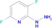 3,6-difluoro-2-hydrazinylpyridine