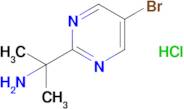 2-(5-Bromopyrimidin-2-yl)propan-2-amine hydrochloride