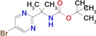 tert-Butyl (2-(5-bromopyrimidin-2-yl)propan-2-yl)carbamate