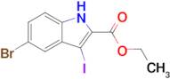 Ethyl 5-bromo-3-iodo-1H-indole-2-carboxylate