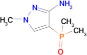 (3-Amino-1-methyl-1H-pyrazol-4-yl)dimethylphosphine oxide