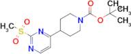 tert-Butyl 4-(2-(methylsulfonyl)pyrimidin-4-yl)piperidine-1-carboxylate