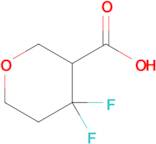 4,4-Difluorotetrahydro-2H-pyran-3-carboxylic acid