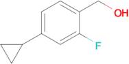 (4-Cyclopropyl-2-fluorophenyl)methanol