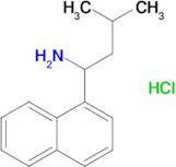 3-Methyl-1-(naphthalen-1-yl)butan-1-amine hydrochloride